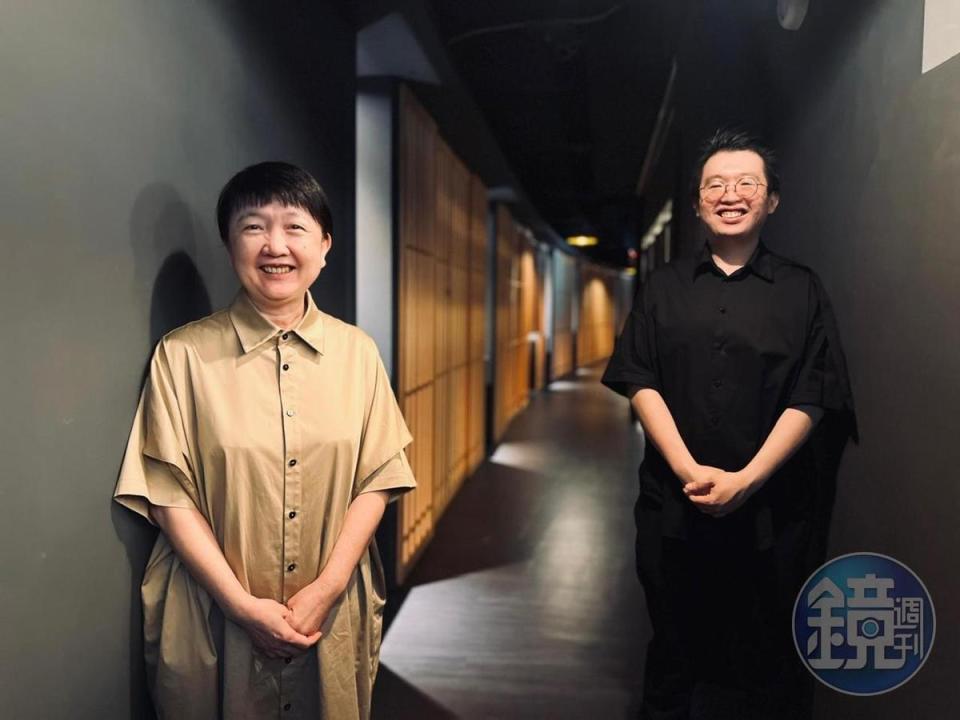 秋日和董事長劉麗秋（左）與總經理葉子瑜（右）母子檔共同打造新竹最新頂級日料餐廳。
