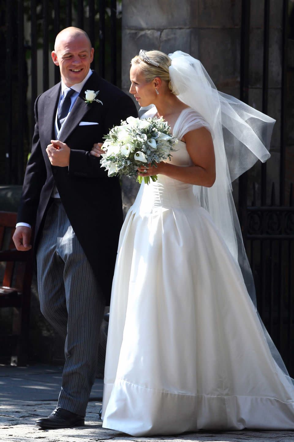 2011: Zara Phillips and Mike Tindall