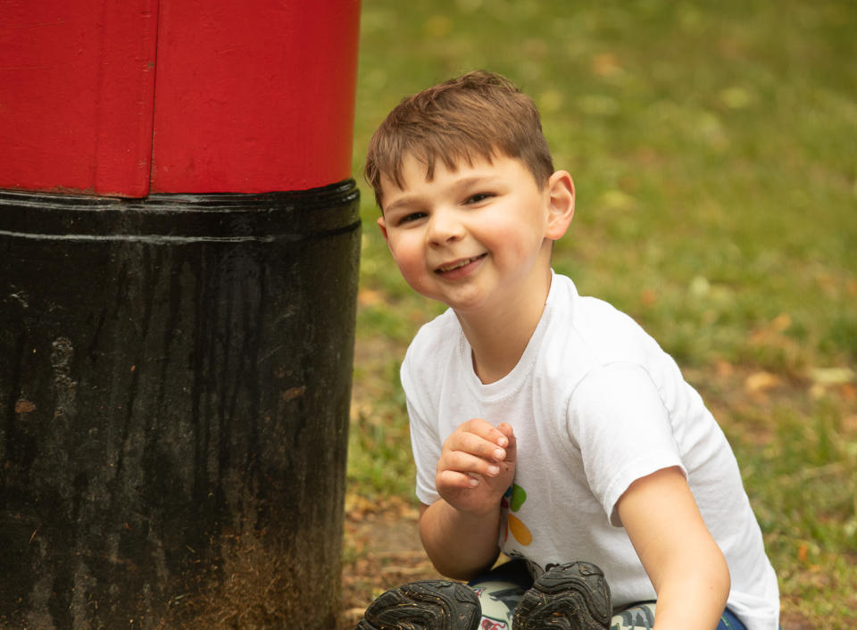 Tony Hudgell is raising money for Evelina Children's hospital by walking 10k in June. (Happy Feet Management)