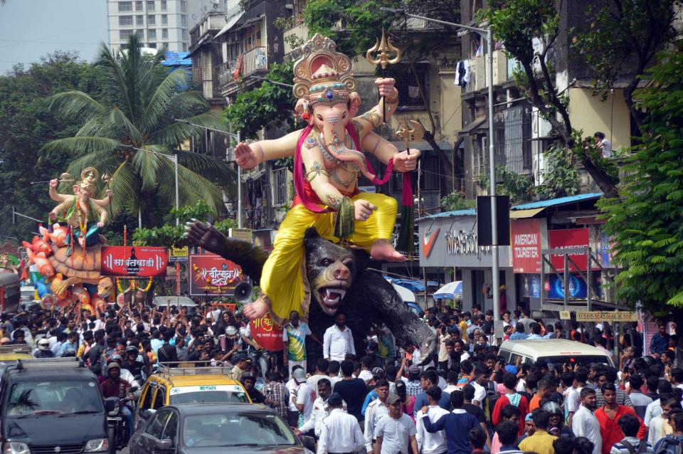 Mumbai celebrates Ganesh Chaturthi