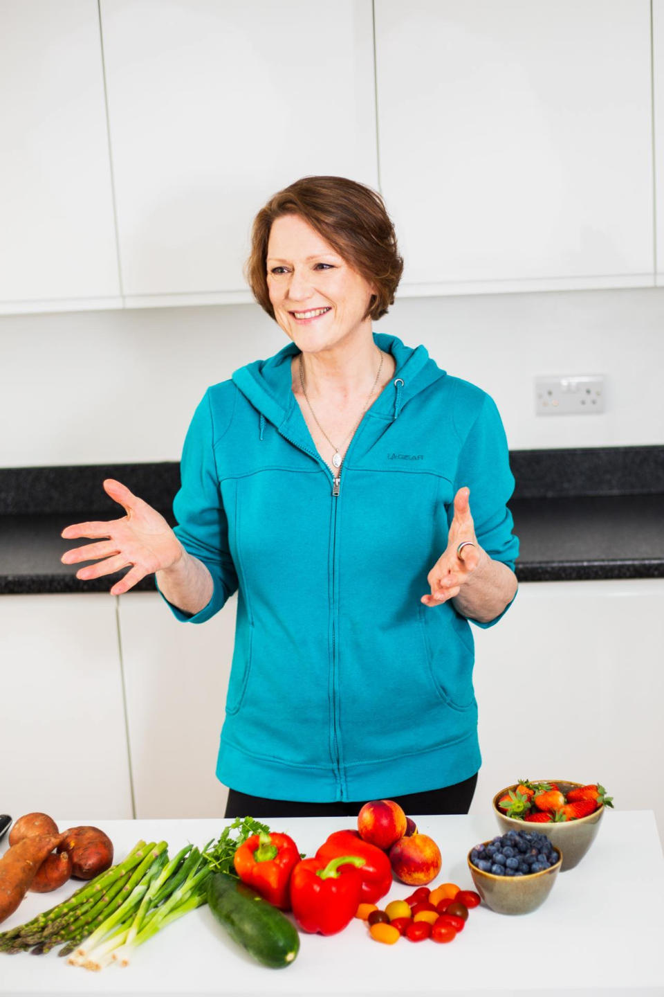 Lauren Chiren found that changing her diet helped her menopause symptoms. (Supplied)