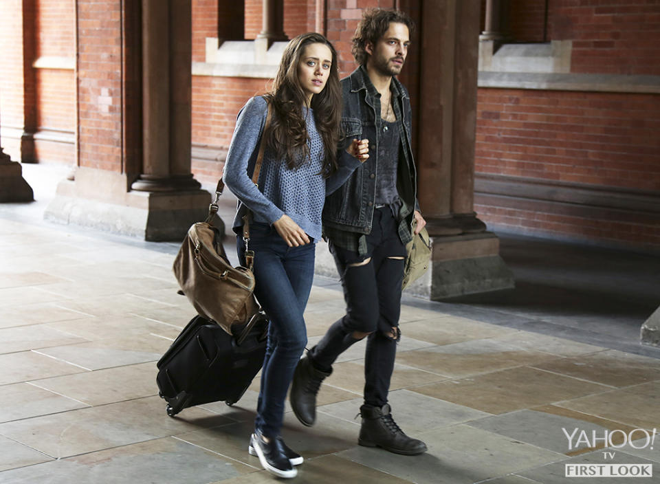 Daisy Head as Grace and Zachary Fall as Luc in 'Guilt'