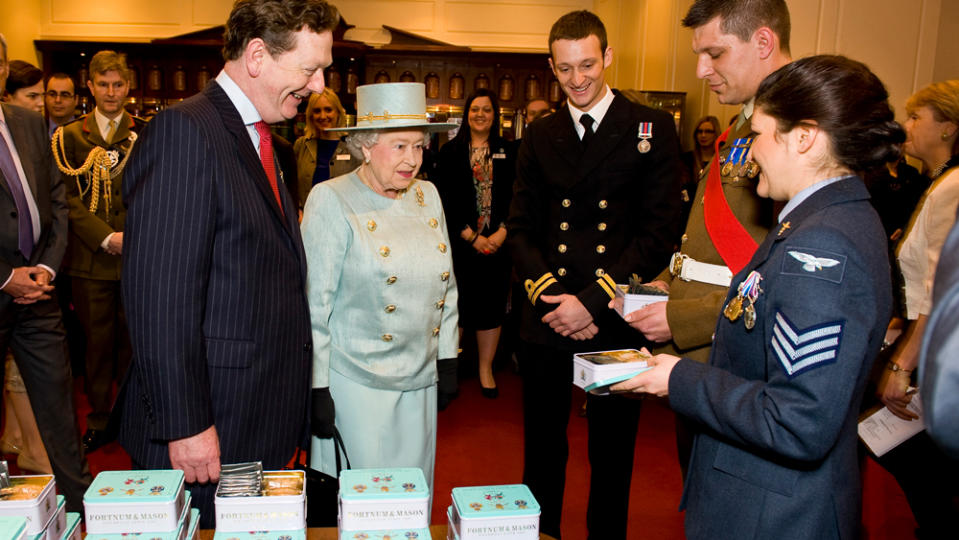 Fortnum & Mason hosted her ahead of her Diamond Jubilee. - Credit: Jeff Spicer - WPA Pool/Getty Images