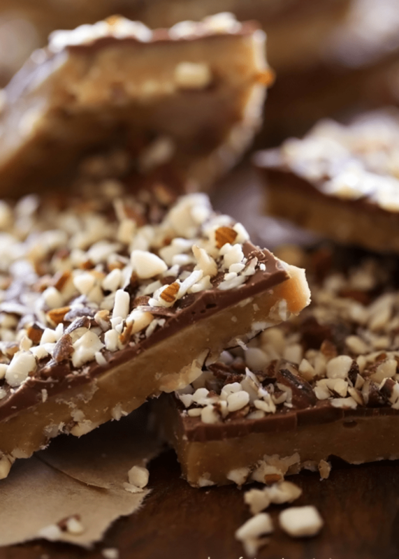 <p>Chef in Training</p><p>A copycat that tastes better than the original.</p><p><strong>Get the recipe: <a href="https://www.chef-in-training.com/homemade-almond-roca/" rel="nofollow noopener" target="_blank" data-ylk="slk:Homemade Almond Roca;elm:context_link;itc:0;sec:content-canvas" class="link rapid-noclick-resp">Homemade Almond Roca</a></strong></p><p><strong>Related: <a href="https://parade.com/338071/jenniferfarley/homemade-almond-milk/" rel="nofollow noopener" target="_blank" data-ylk="slk:Homemade Almond Milk;elm:context_link;itc:0;sec:content-canvas" class="link rapid-noclick-resp">Homemade Almond Milk</a></strong></p>