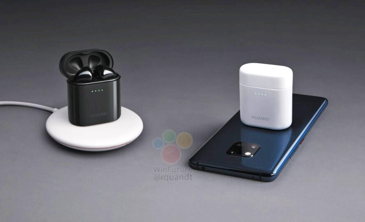 Verdensrekord Guinness Book Porto flyde Your phone can wirelessly charge Huawei's new AirPod-like Freepods |  Engadget