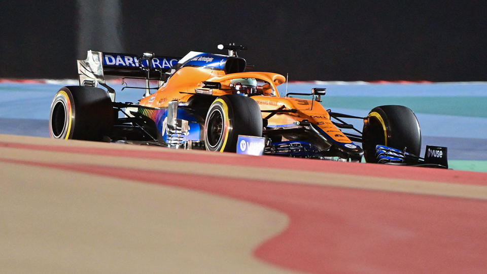 Daniel Ricciardo, pictured here in action during the Bahrain Grand Prix.