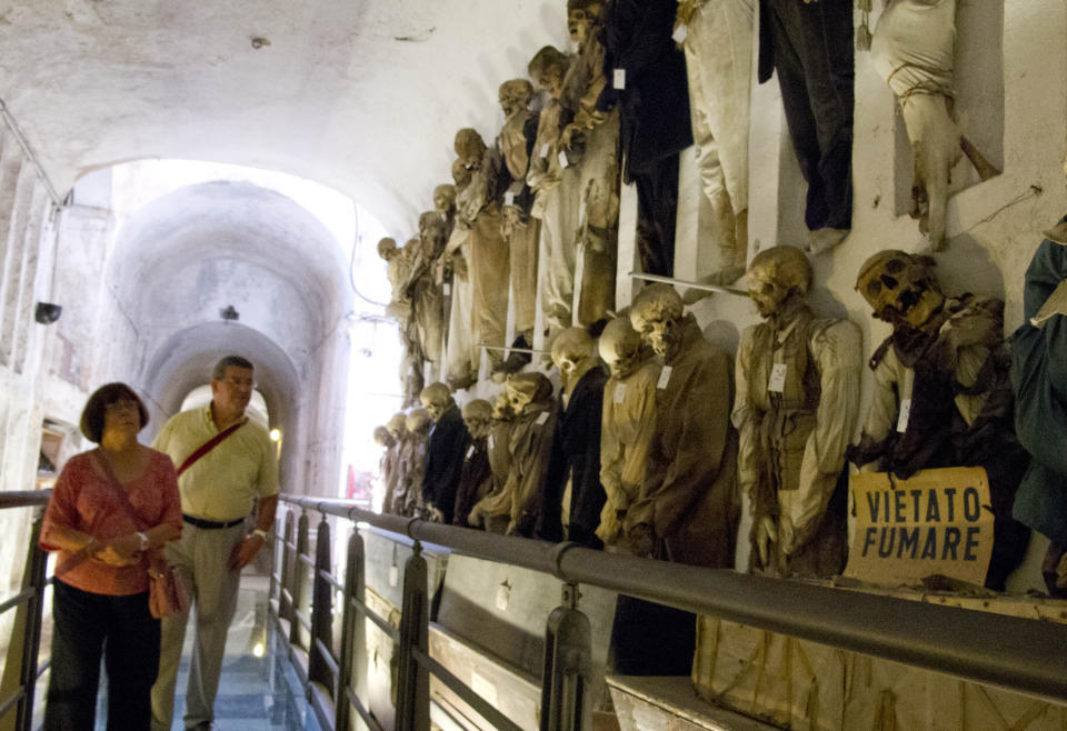 Image: Capuchin Catacombs (Alessandra Tarantino / AP)