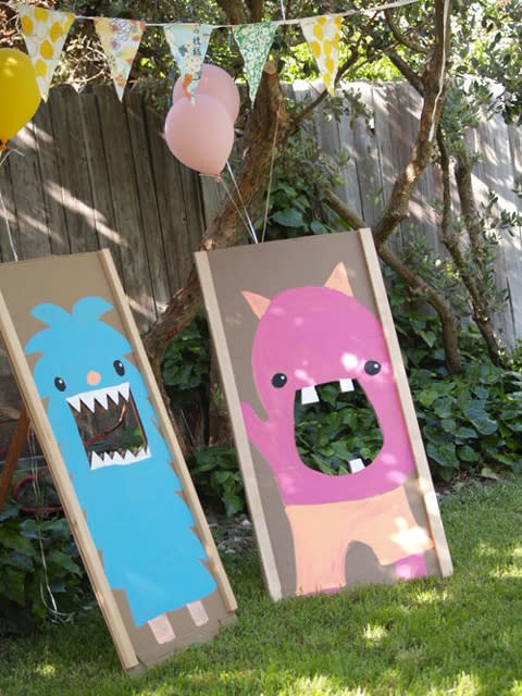 Monster Bean Bag Toss