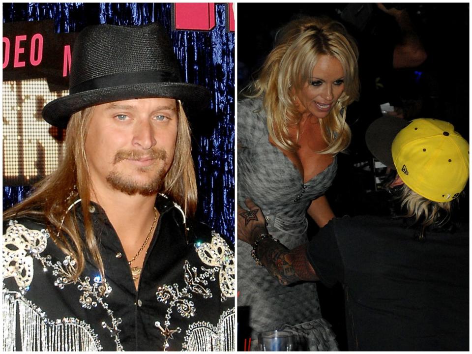 kid rock pamela anderson tommy lee 2007 vmas