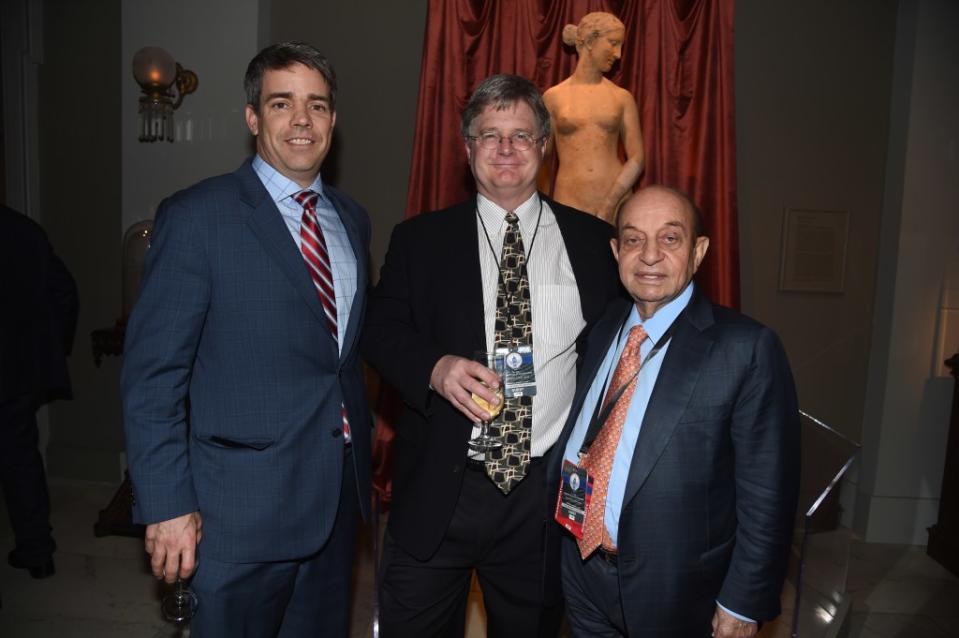 Iranian billionaire Hushang Ansary (far right) is the ex-husband of the seller. Penske Media via Getty Images