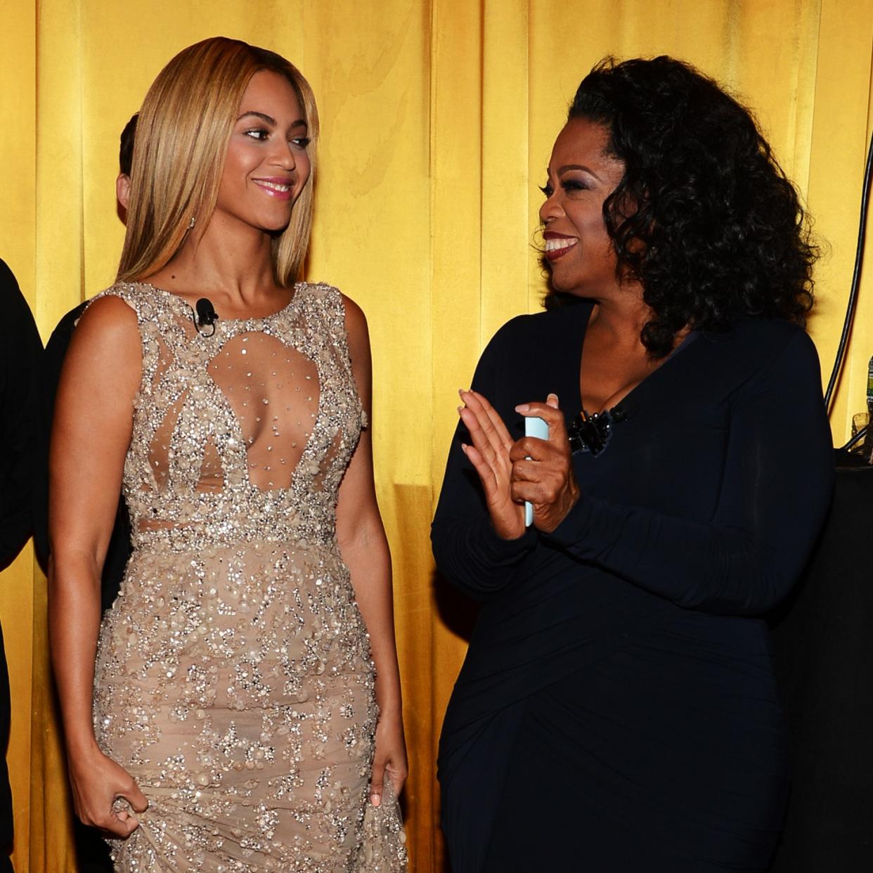  Oprah Winfrey and Beyonce Knowles 