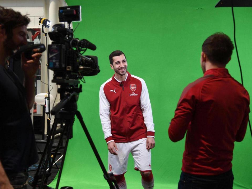 Mkhitaryan joined Arsenal on Monday (Getty)