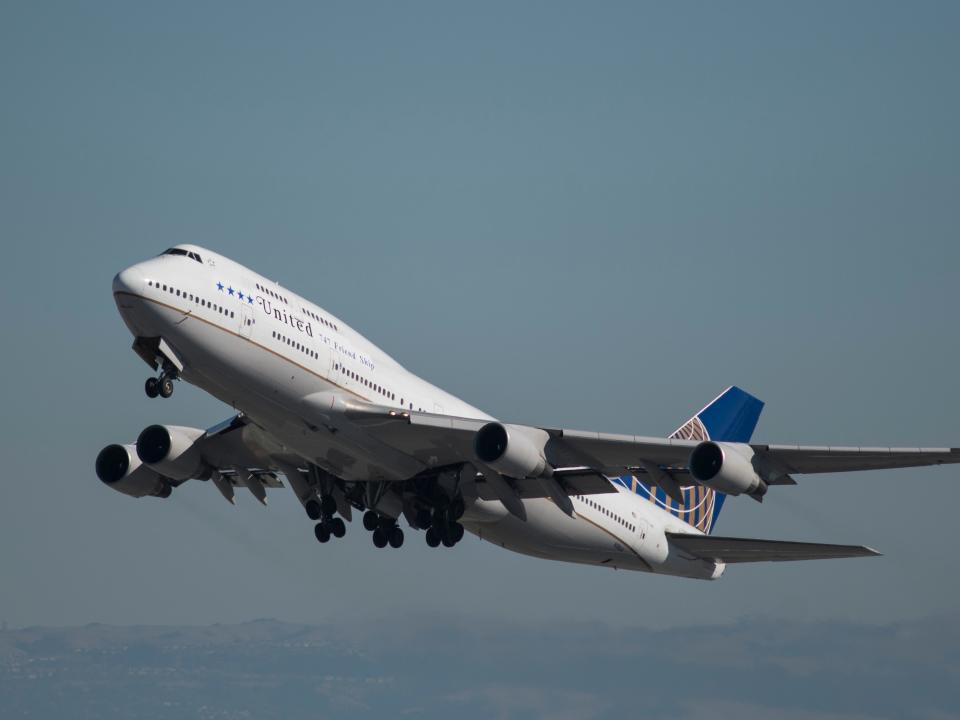 United Airlines Boeing 747 Final Passenger Flight