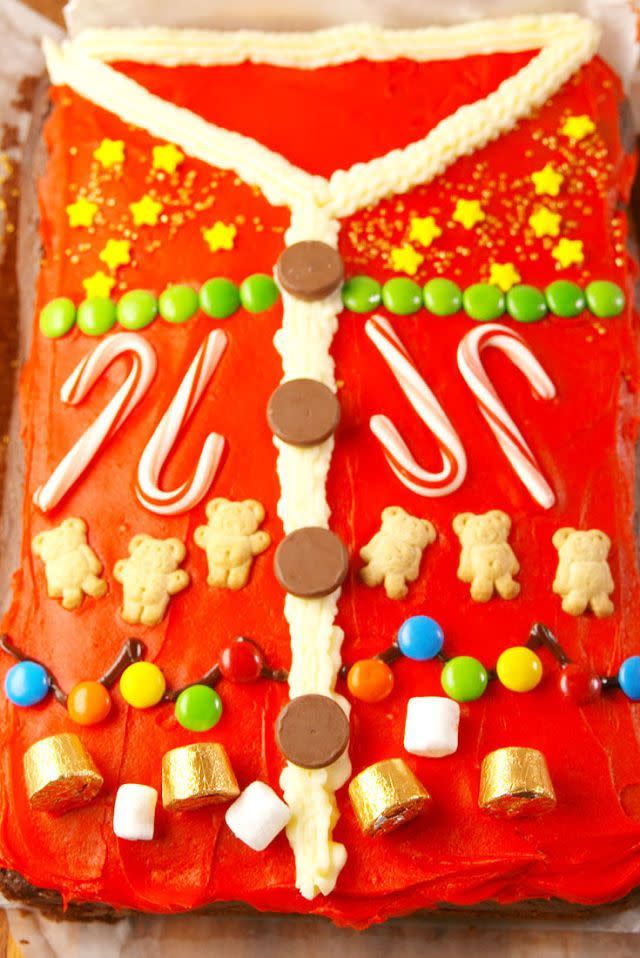 Ugly Sweater Cake