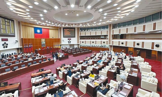 台北市議會有4名議員前進國會，使得60席議員剩下56席。（本報資料照片）