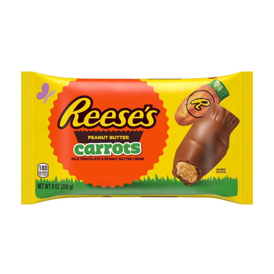 36) Reese's Milk Chocolate Peanut Butter Carrots Candy