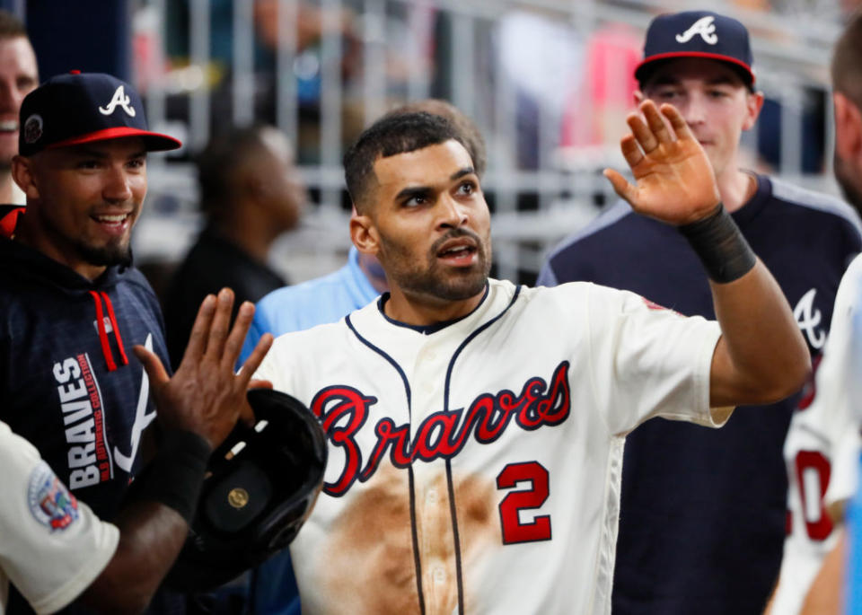 Micah Johnson during a September ballgame. (Getty)