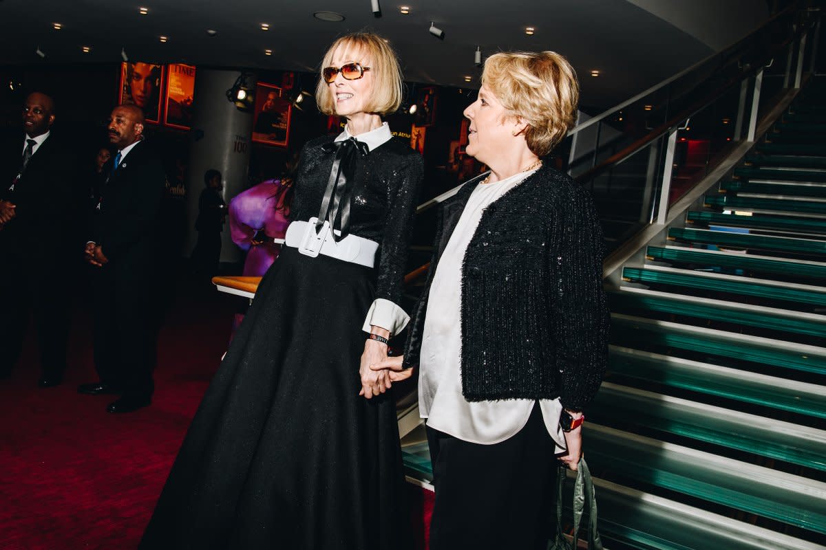 E. Jean Carroll and Roberta Kaplan at the TIME100 Gala at Jazz at Lincoln Center in New York City, on April 25, 2024.<span class="copyright">Nina Westervelt for TIME</span>