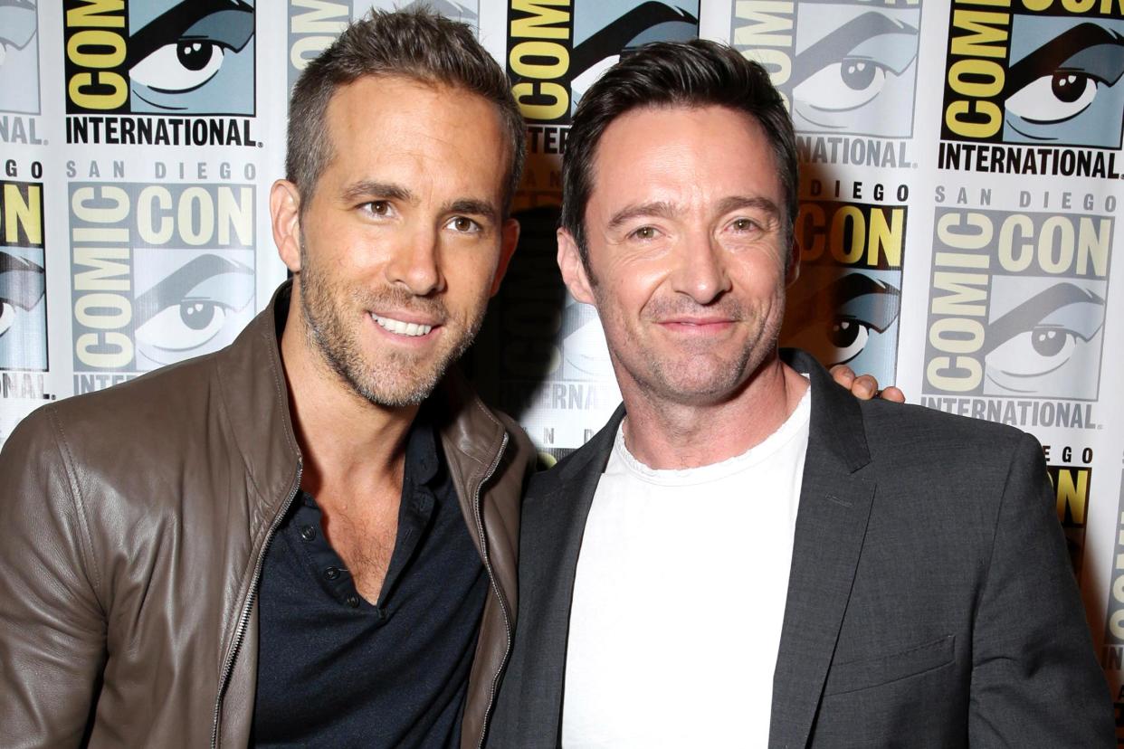 Ryan Reynolds and Hugh Jackman (Photo: Getty Images)