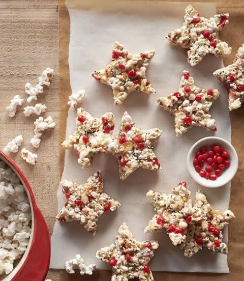 Candied Popcorn Stars