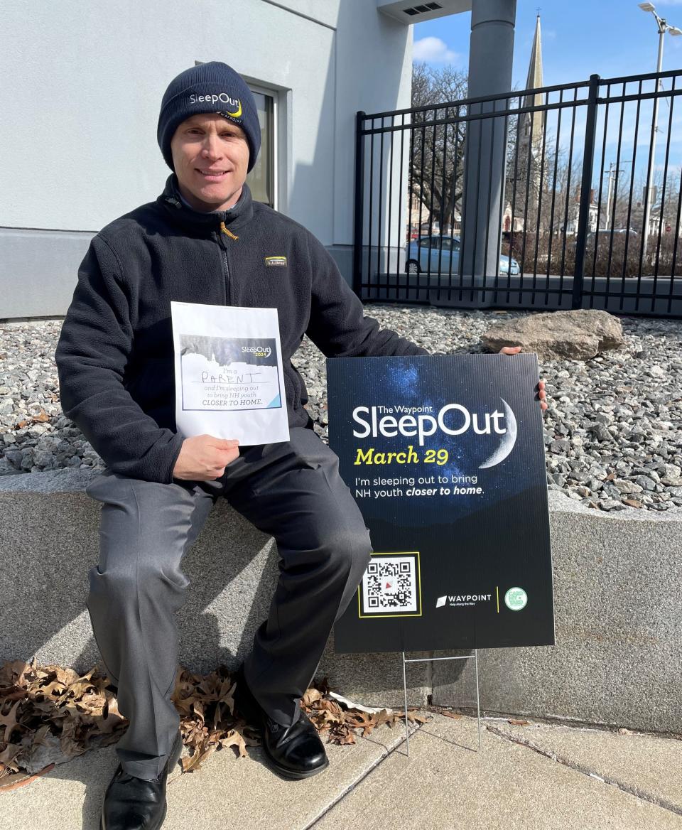 Marc Lubelczyk, senior vice president at Citizens Bank, has pledged to SleepOut to bring awareness to young people experiencing homelessness.