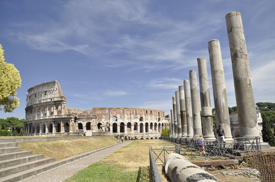 羅馬競技場 (Photo by Roma1314, License: CC BY-SA 3.0, Wikimedia Commons提供)