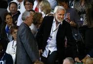 U.S. singer Kenny Rogers attends the men's singles semi-final match between Andy Murray of Britain and Tomas Berdych of Czech Republic at the Australian Open 2015 tennis tournament in Melbourne January 29, 2015. REUTERS/Issei Kato (AUSTRALIA - Tags: SPORT TENNIS ENTERTAINMENT)
