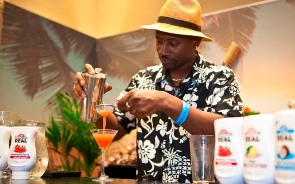 Dream job: Ian Burrell, pictured, global rum ambassador - Ian Burrell