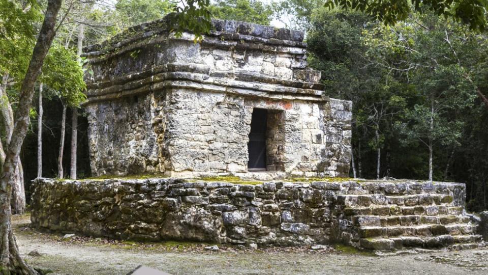 <div class="inline-image__caption"><p>Mayan ruins at San Gervasio</p></div> <div class="inline-image__credit">Getty Images</div>