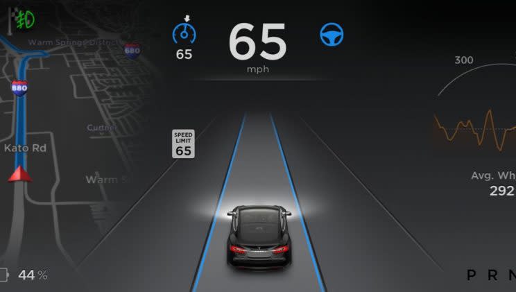 Tesla's Autopilot.