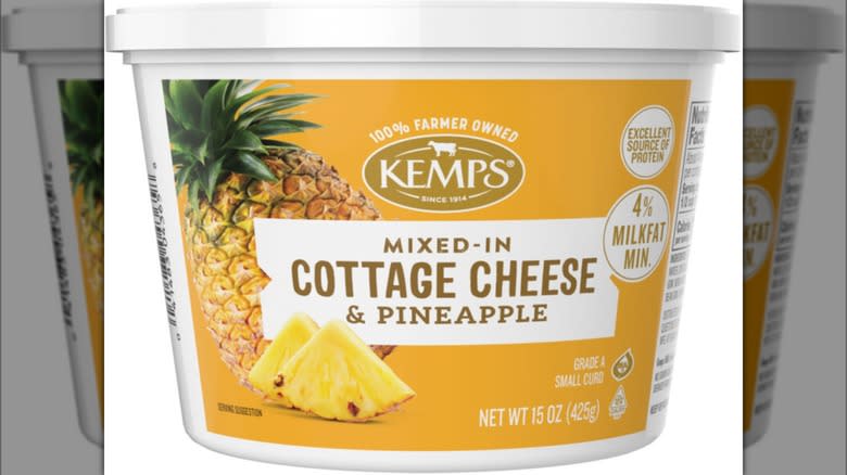 kemps cottage cheese with pineapple
