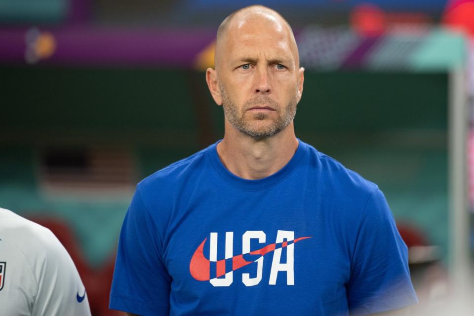 USMNT's Gregg Berhalter Says He Kicked His Now-Wife in Early 1990s