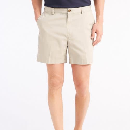 Men’s Wrinkle-Free Double L Chino Shorts