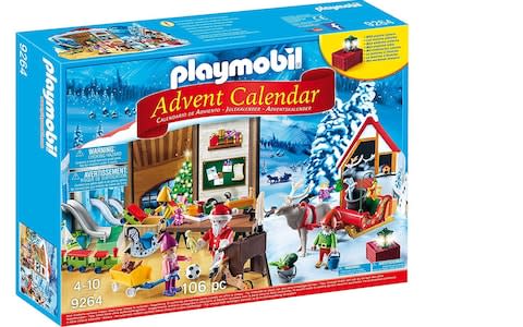 Playmobil 9264 Advent Calendar Santa's Workshop - Credit: Very