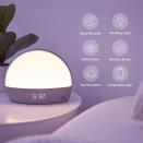 <p>This <span>Hatch Restore</span> ($130) lets you wake up with the sun, even if it's raining. It's a sound machine, smart light, and sunrise alarm clock. Say hello to more peaceful mornings.</p>