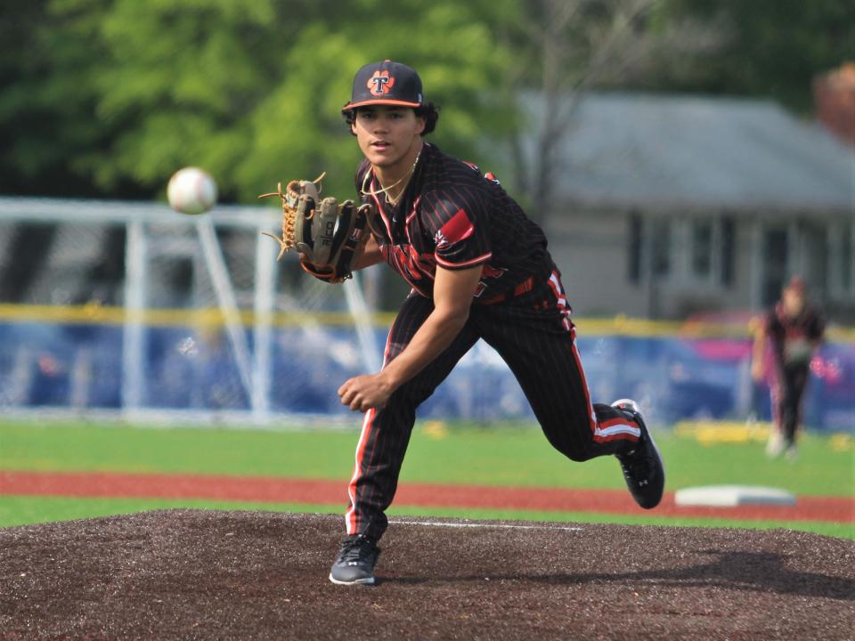 Taunton's Johnny Escobalez is the 2023 Taunton Daily Gazette Player of the Year. (File photo)