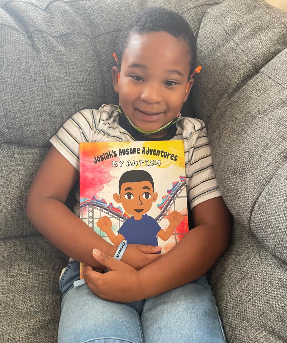 Josiah Howard-Tobia, 5, is pursuing a career in acting and modeling and hopes to see his book turn into a series. (Photo: Katrina Howard)