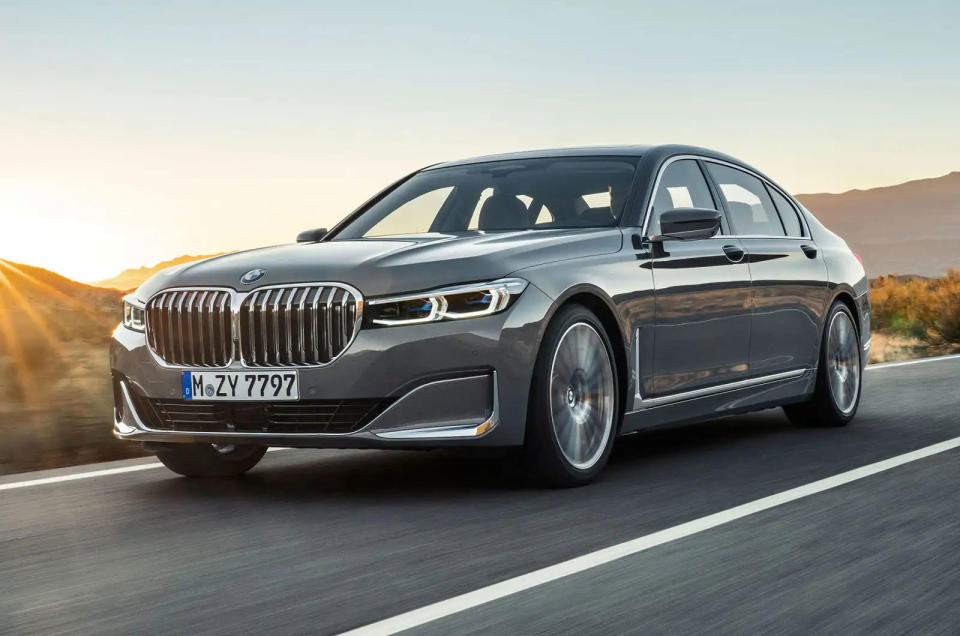 <p>The sixth version of BMW’s luxury saloon was introduced in 2015 and facelifted four years later. Among other things, this involved increasing the size of the characteristic ‘kidney’ radiator grille to an alarming extent.</p><p>We thought it too large at the time, though we conceded that the new look gave the 7 Series<strong> “a more imperious disposition”.</strong></p>