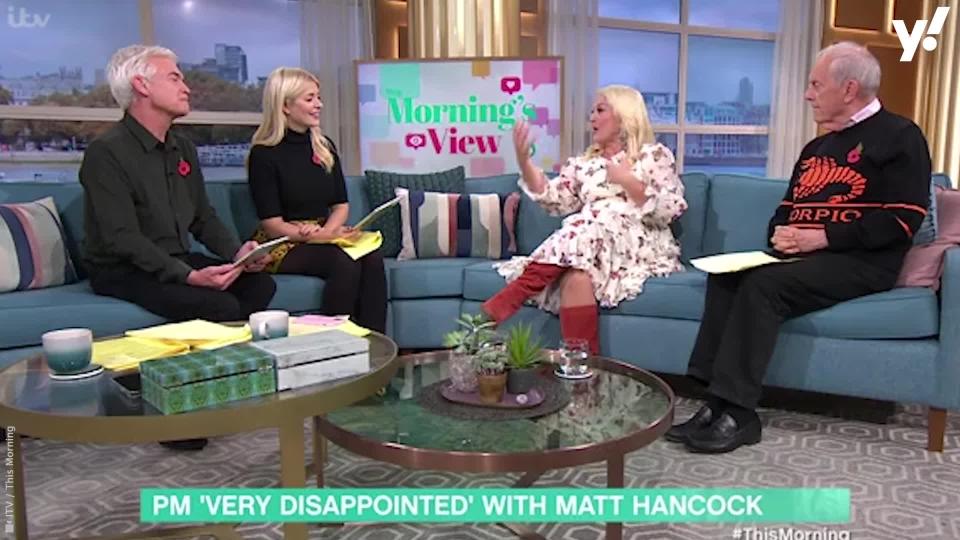 Vanessa Feltz was discussing 'I'm a Celebrity' on 'This Morning'. (ITV)