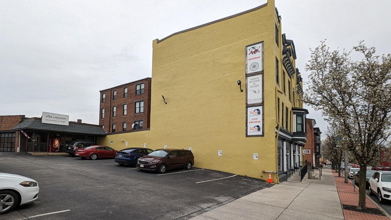 The York Emporium sits back from the street with its own parking at 343 W. Market St. in York.