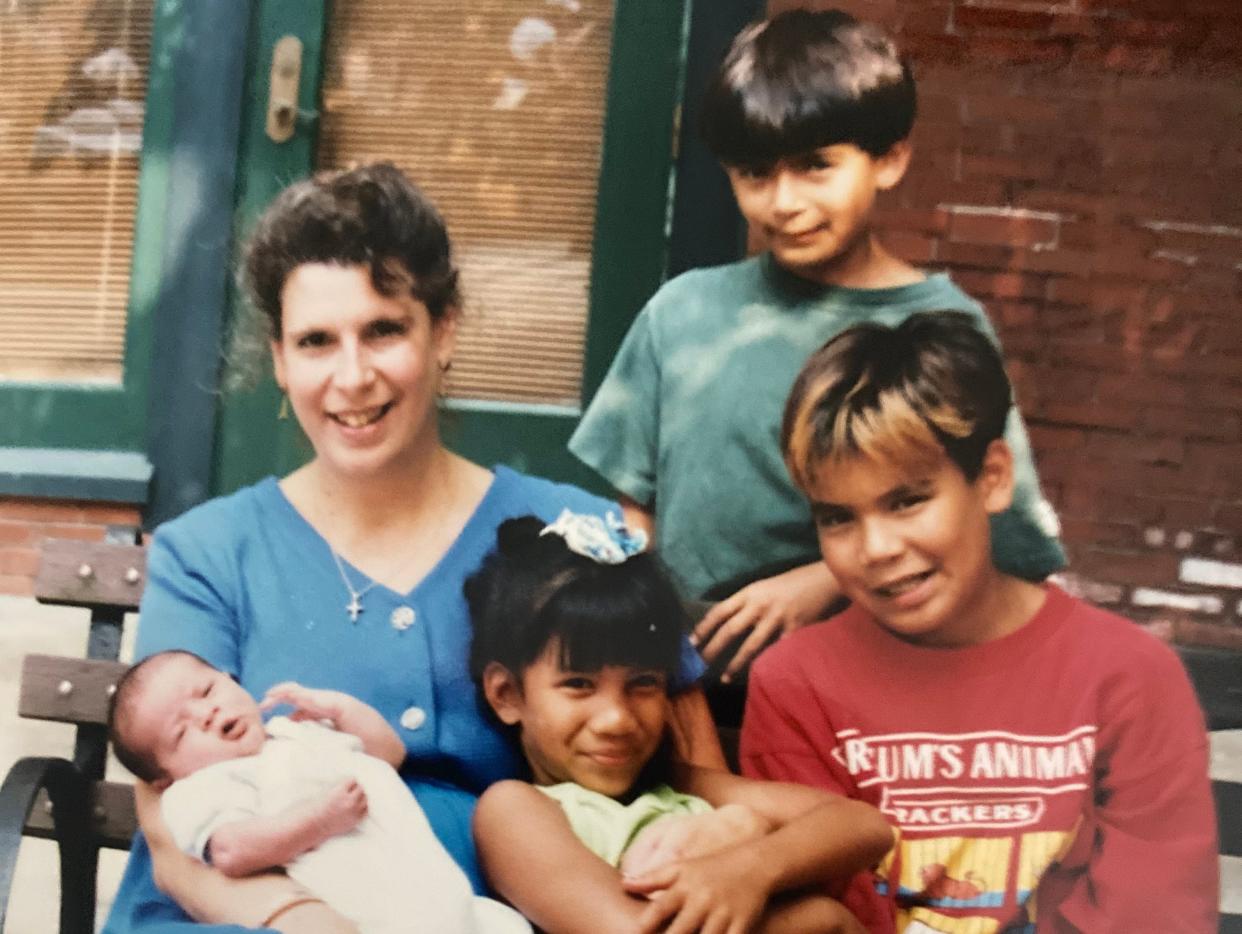 Susan Solomon Yem and her family