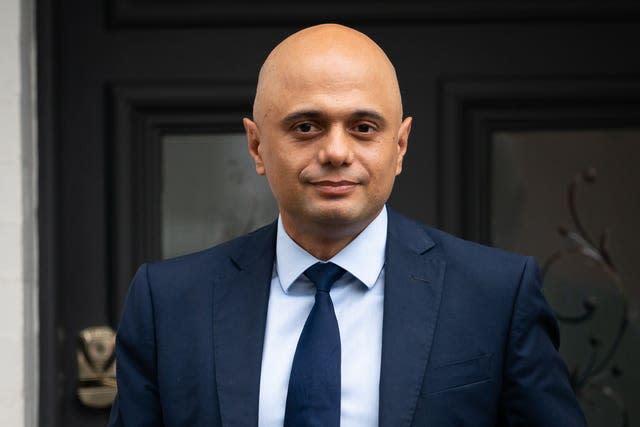 Health Secretary Sajid Javid 