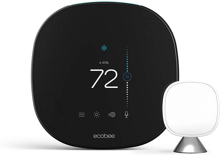 ecobee Smart Thermostat with Voice Control, best Nest Smart Thermostat alternatives