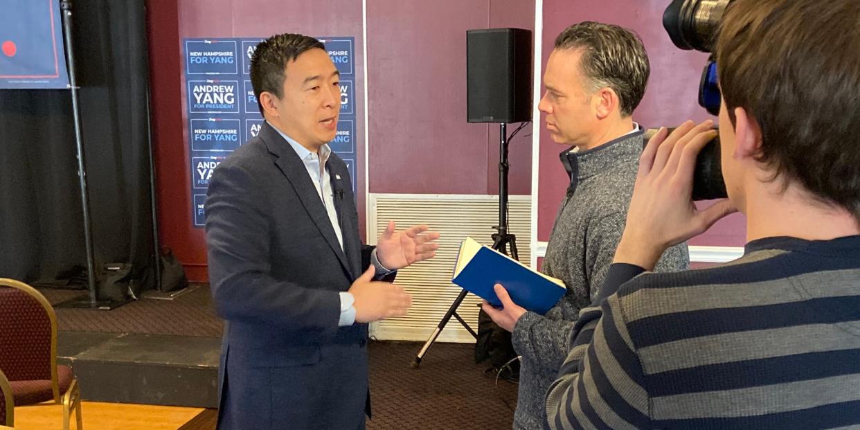 Andrew Yang New Hampshire 2020