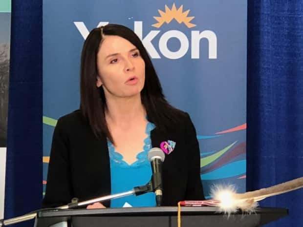 'We are confident that we can safely return students to the classroom in the coming weeks,' said Minister Jeanie McLean at a news conference on Wednesday morning. (Mike Rudyk/CBC - image credit)