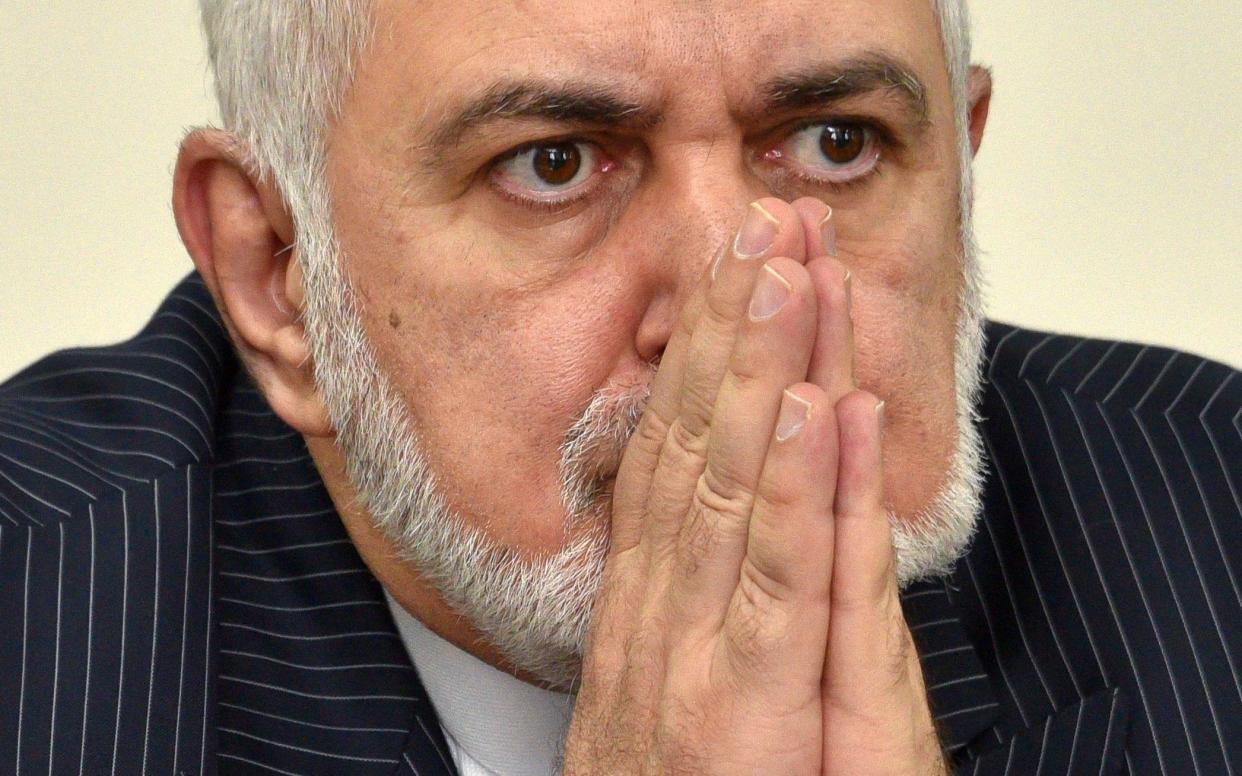 Iranian Foreign Minister Mohammad Javad Zarilifted says Iran will 'immediately' return to the nuclear deal once the US lifts sanctions - KAREN MINASYAN /AFP