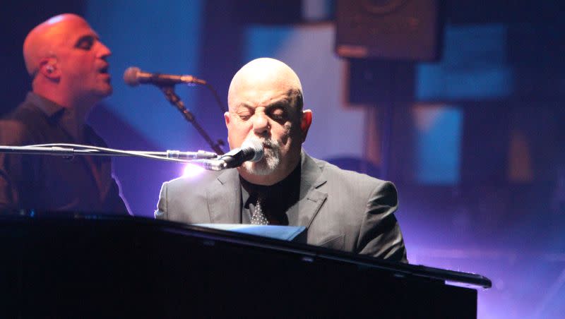 Singer-songwriter Billy Joel performs at Vivint Arena on Nov. 29, 2017. Fall Out Boy has released an updated version of Joel’s hit song “We Didn’t Start the Fire.” 