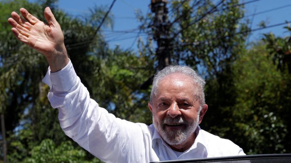 O presidente eleito Luis Inácio Lula da Silva