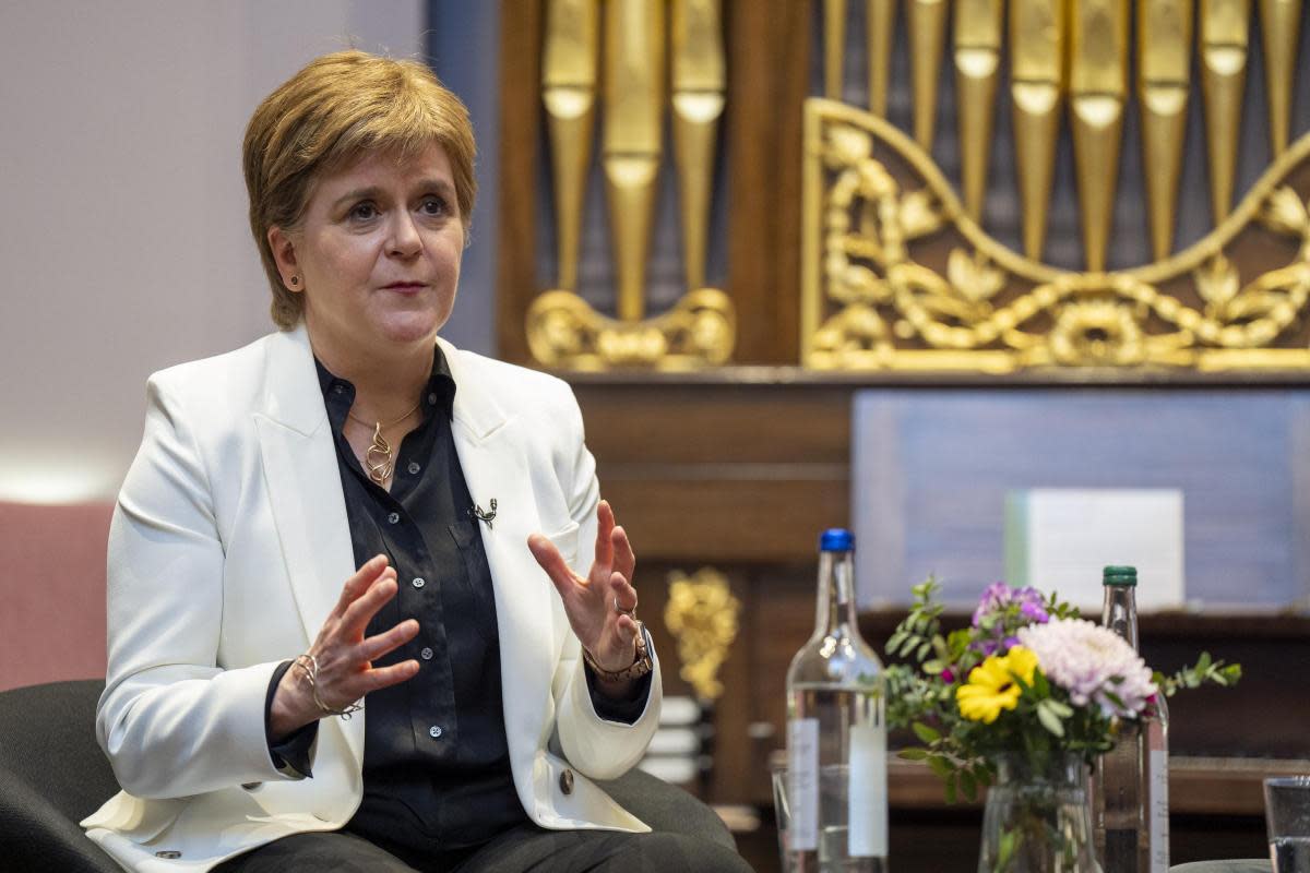 Former first minister Nicola Sturgeon will feature on STV's election coverage <i>(Image: Jane Barlow/PA Wire)</i>