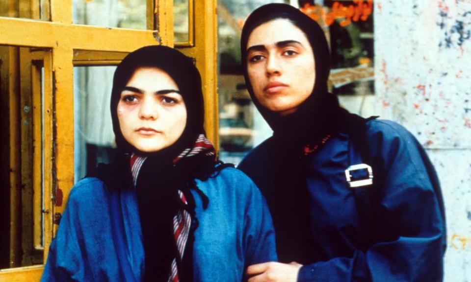 Maryam Parvin Almani and Nargess Mamizadeh in Jafar Panahi’s The Circle.